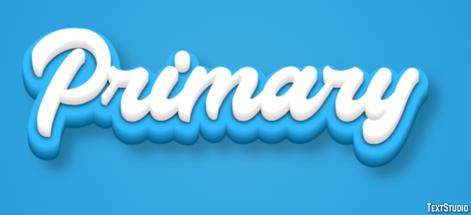 Primary Texteffekt