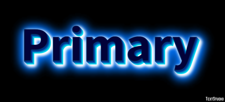 Primary Texteffekt