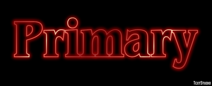 Primary Texteffekt