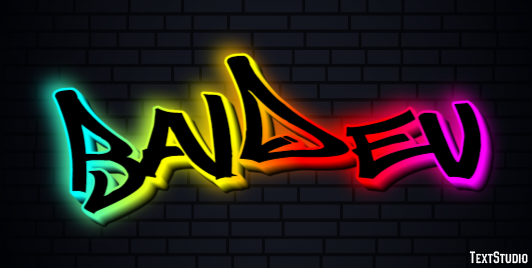 Baldev Text Effect