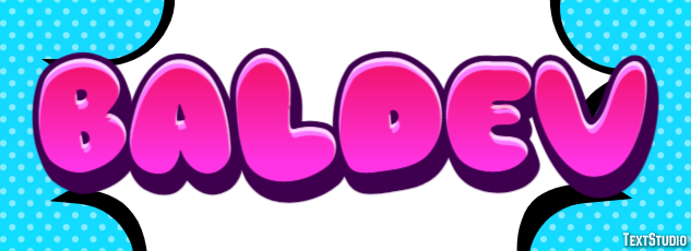 Baldev Text Effect