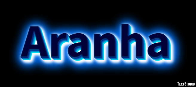 Aranha Texteffekt