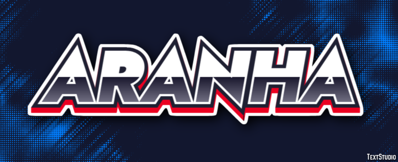 Aranha Texteffekt