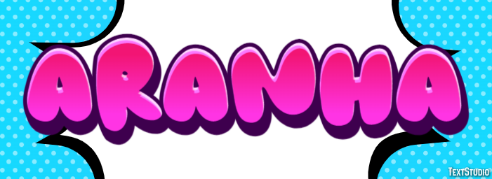 Aranha Texteffekt