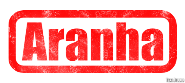 Aranha Texteffekt
