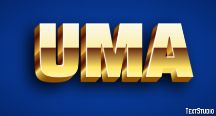 Uma Text Effect