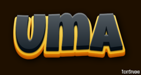 Uma Text Effect