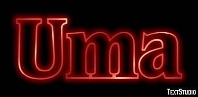 Uma Text Effect