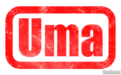 Uma Effetto testo