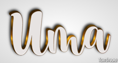 Uma Text Effect