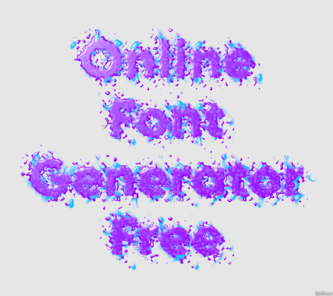 Online Font Generator Free Efekt tekstowy