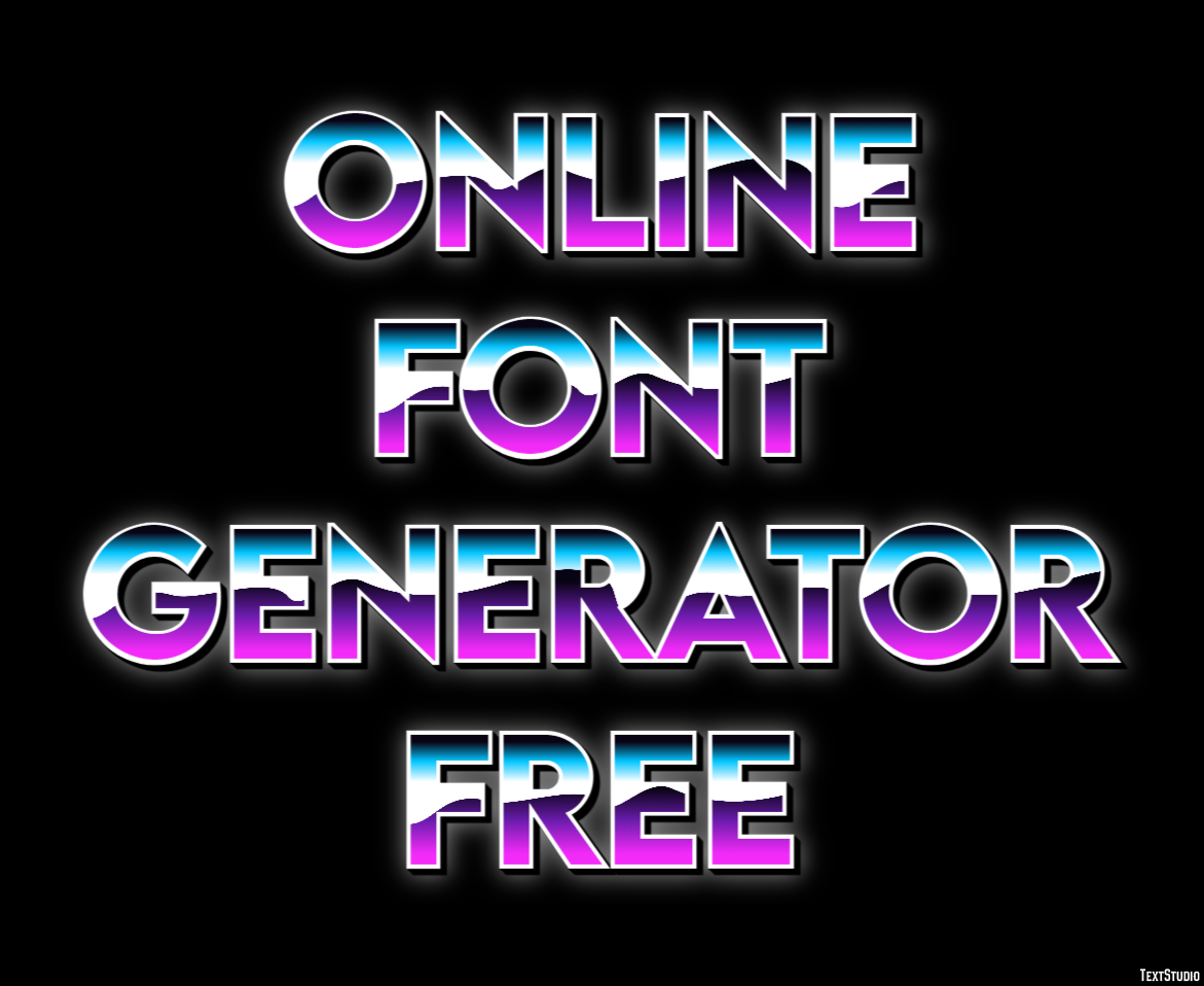 Online Font Generator Free テキスト効果
