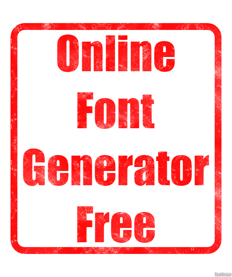 Online Font Generator Free テキスト効果
