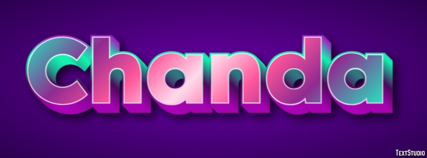 Chanda Text Effect