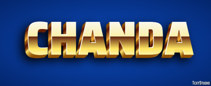 Chanda Effet de Texte