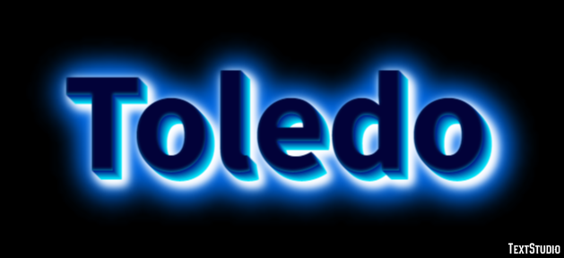 Toledo Efecto de Texto