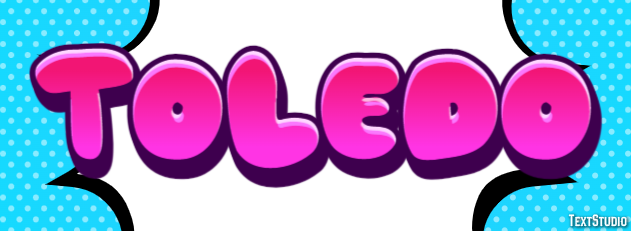 Toledo Efecto de Texto
