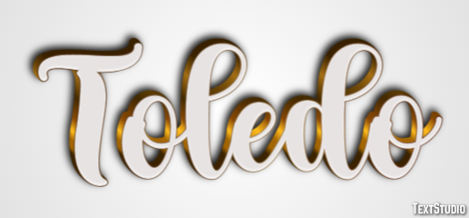 Toledo Efecto de Texto