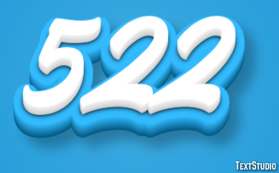 522 Text Effect