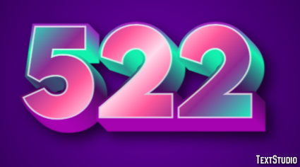 522 Text Effect