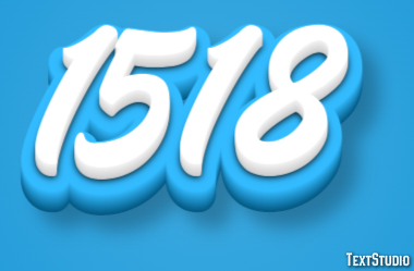 1518 Effetto testo