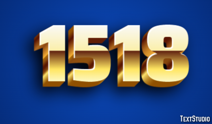 1518 Effetto testo