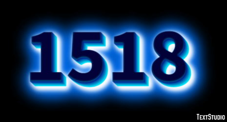 1518 Text Effect