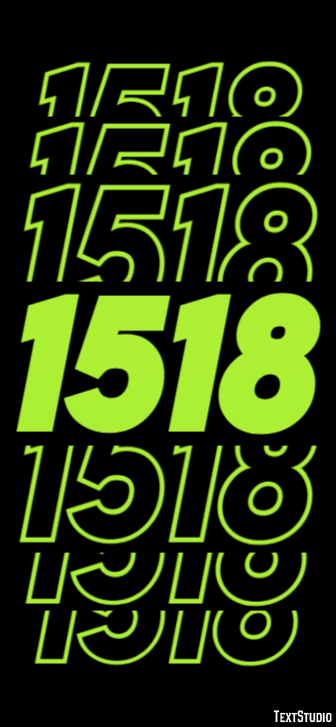 1518 Text Effect