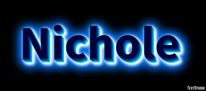 Nichole Text Effect
