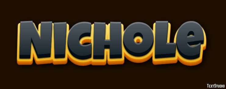 Nichole Text Effect