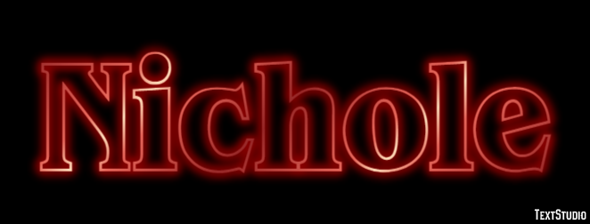 Nichole Text Effect