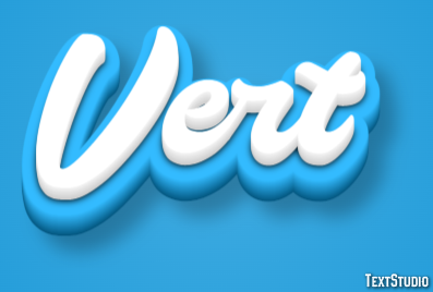 Vert Effet de Texte