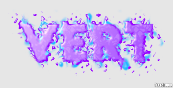 Vert Effet de Texte