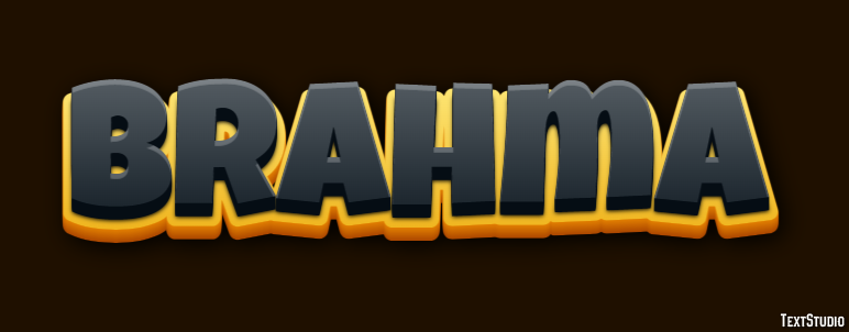 Brahma Text Effect