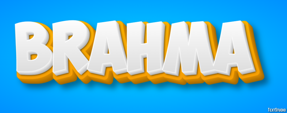 Brahma Efekt tekstowy