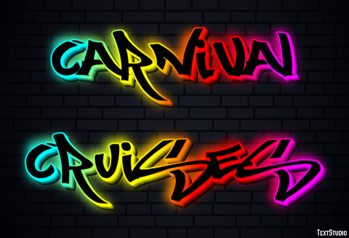 Carnival Cruises Effetto testo