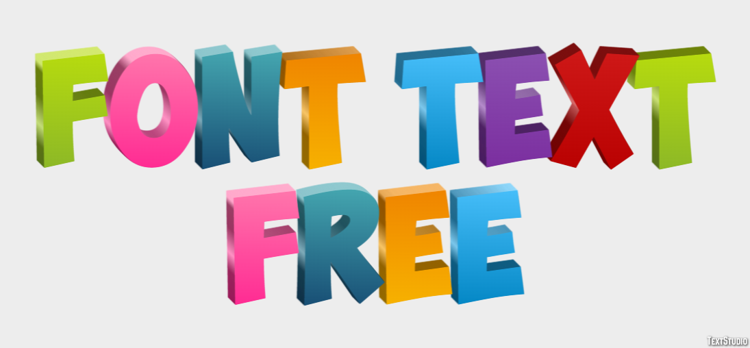 Font Text Free テキスト効果
