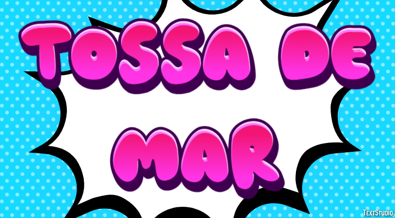 Tossa de Mar Efekt tekstowy