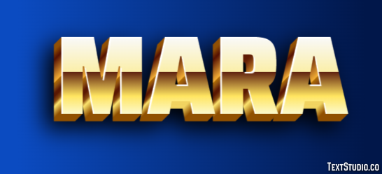 Mara Efecto de Texto