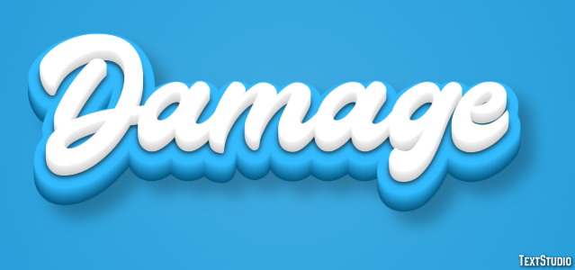 Damage Text Effect