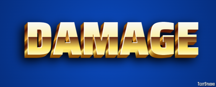 Damage Text Effect