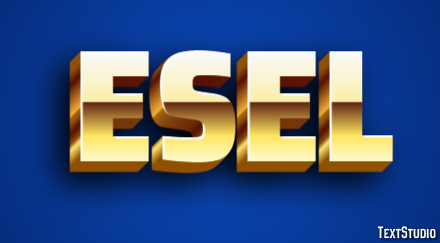 Esel Texteffekt
