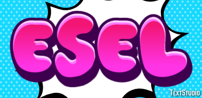 Esel Texteffekt