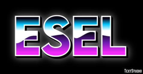 Esel Texteffekt