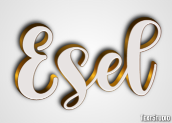 Esel Texteffekt