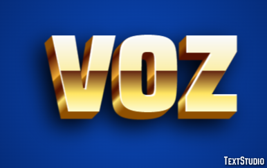 Voz Efecto de Texto