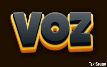 Voz Efecto de Texto