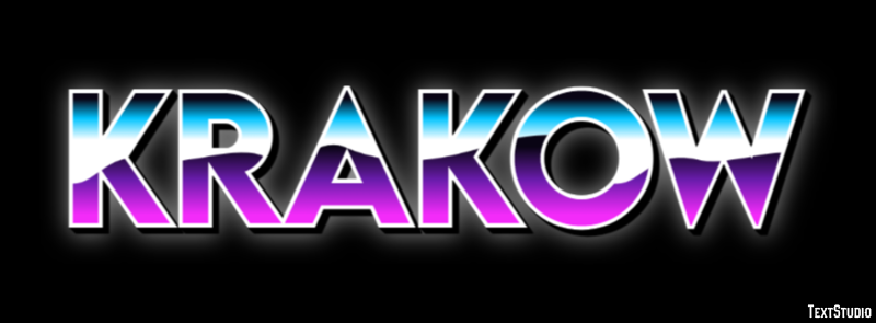 Krakow Efekt tekstowy