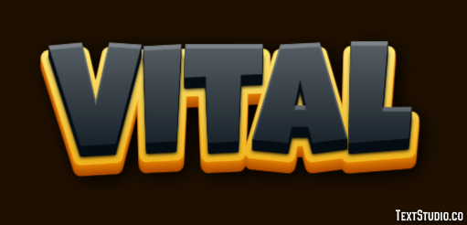 Vital Metin Efekti