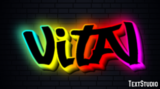 Vital Text effect